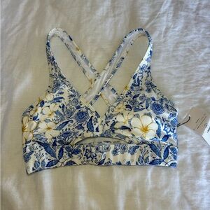NWT Patterned Sports Bra